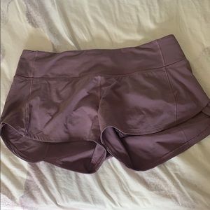 maroon lulu lemon shorts